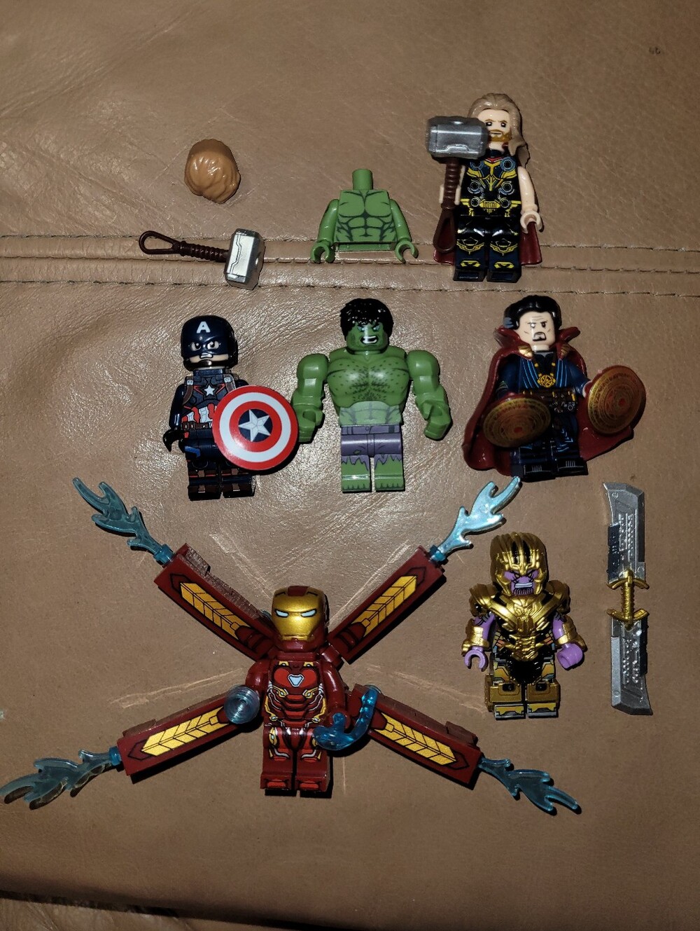 NEW Avengers 6 Minifigure Set